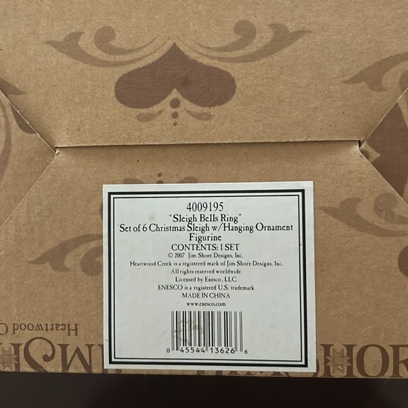 Jim Shore sleigh bells wing - Picture 5 of 5